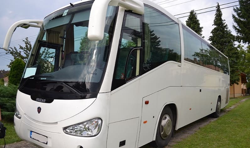 Buses rental in Győr